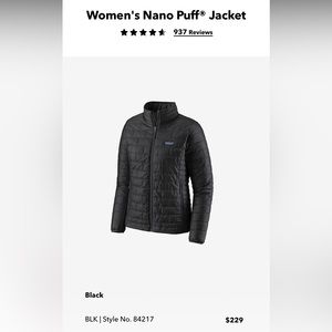 Women’s Patagonia Nano Puff Jacket